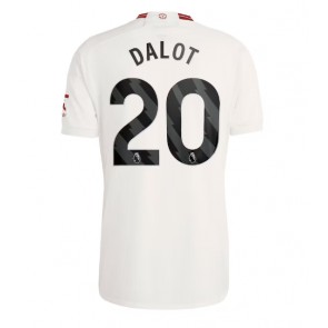 Manchester United Diogo Dalot #20 Replica Third Stadium Shirt 2023-24 Short Sleeve